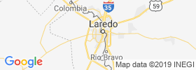 Nuevo Laredo map